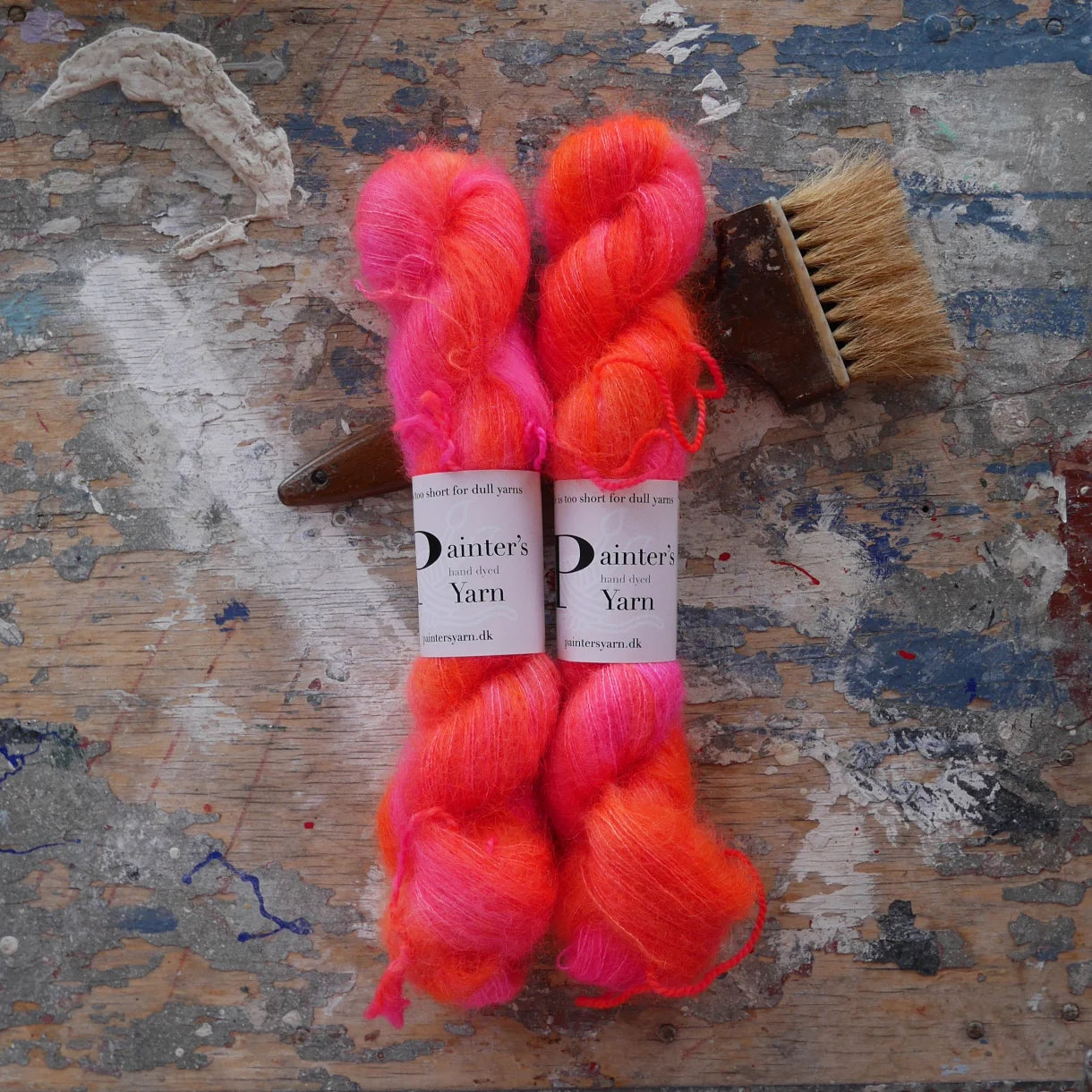 Painter's Yarn // Silky Mohair