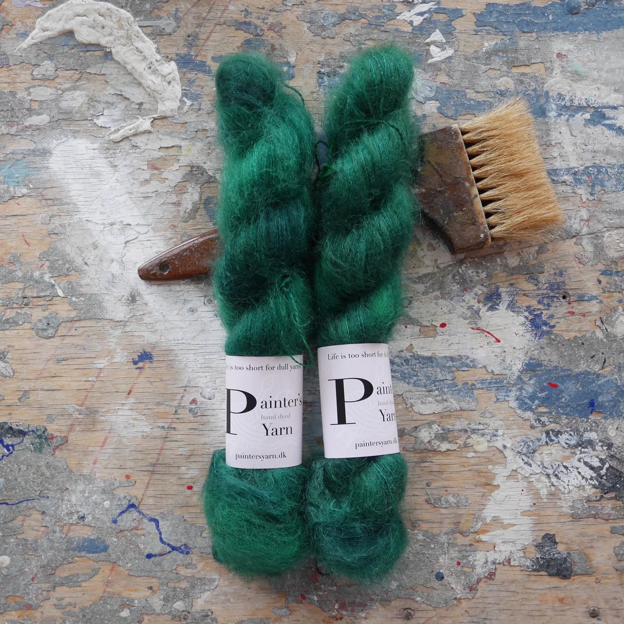 Painter's Yarn // Silky Mohair